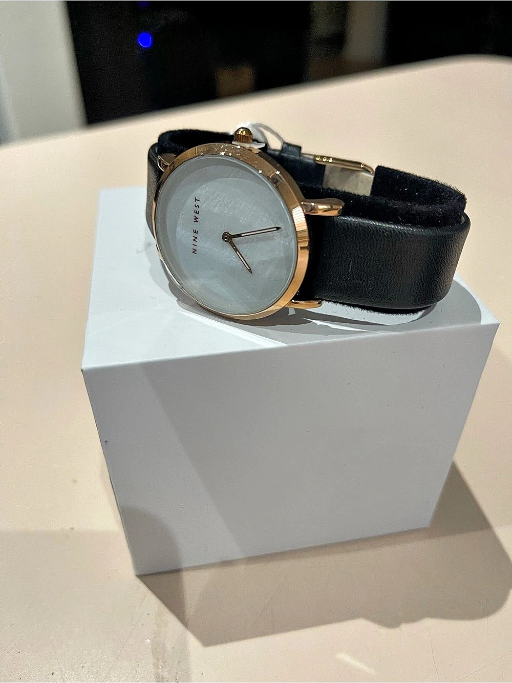 Nine West Black & Gold Watch Like New